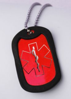  Medical Alert Tags Custom Personalized Dog Tag Necklace