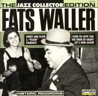 Fats Waller The Jazz Collector Edition CD 15 Songs Mint