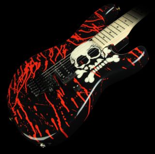 Charvel Warren DeMartini Electric Guitar w/ Floyd Rose Tremolo Skull