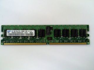  1GB DDR2 PC2 3200 400MHz 240 Pin 1Rx4 ECC Registered DIMM RAM