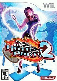 NINTENDO WII GAME DANCE DANCE REVOLUTION DDR HOTTEST PARTY 2 GAME ONLY