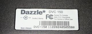 Pinnacle Dazzle Digital Video Creator 150 Capture Card $209 Retail