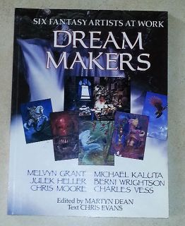  Makers Six Fantasy Artists at Work PAPERBACK Chris Evans Martyn Dean