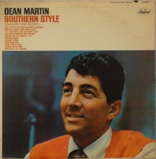 Dean Martin Southern Style LP Vinyl Record Album