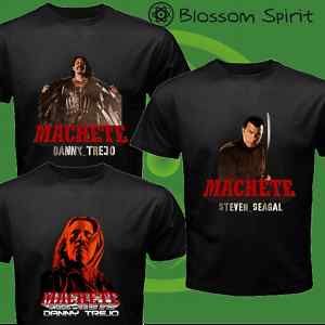 Machete Danny Trejo Steven Seagal New Movie T Shirt