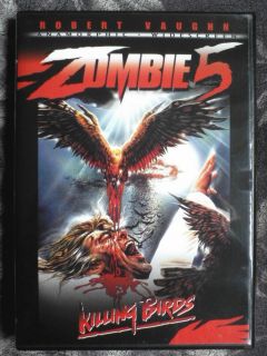 Zombi 5 Killing Birds DVD Joe DAmato Shriek Show Media Blasters RARE