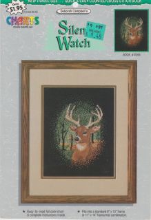 Color Charts Deborah Cambell Silent Watch Travel Size Cross Stitch