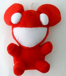Deadmau5 Deadmouse Red Mouse 8 Plush Deadmaus Figure Toy Collectible