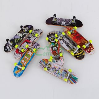  Plastic Finger Deck Polyurethane Wheel Material Skateboard Random#C71