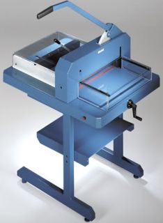 Dahle 848 Stack Paper Cutter 18.5 700 Sheet Capacity & Floor Stand