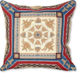 Decorative Tapestry Baltic Designer Throw Pillow