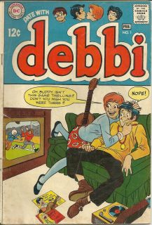DC COMICS DATES WITH DEBBI 1ST ISSUE (1969) IN GOOD CONDITION