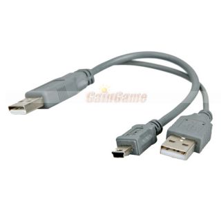 New USB Hard Drive Data Transfer Cable +Adapter+CD for Xbox 360 Slim
