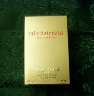 Alchimie by Rochas Paris 1 7 oz 50 ml Eau de Parfum Natural Spray NEW