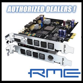 RME Hdspe Raydat PCI Express Card Ray DAT