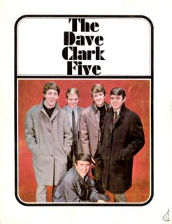 Dave Clark Five 1964 Tour Concert Program Book