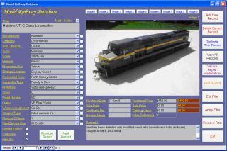 Model Railway Collection Image Database Software CDROM