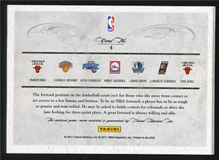  Preferred Noah Anthony Iguodala Odom Aldridge Deng Booklet 199