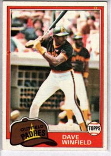  Dave Winfield 1981 Topps 370