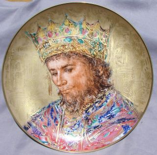  david the king is the third plate in the 4 plate david series david