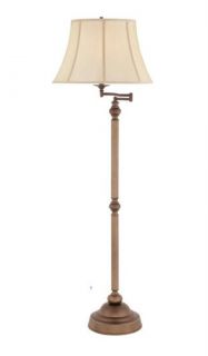Quoizel Q1083FSPN Decorative Floor Lamp Palladian Bronze 1 Light