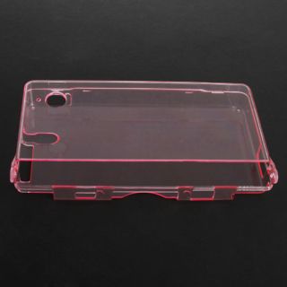 Pink Clear Hard Crystal Cover Case Fr Nintendo DSi NDSi