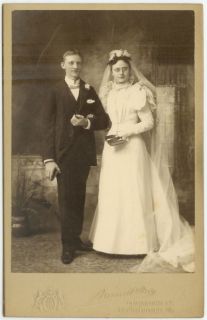 Beautiful Vintage Wedding Photo   Davenport, Iowa
