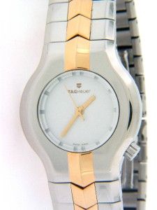 Tag Heuer Alter Ego 18K Gold Stainless Steel White Dial WP1350 Retail