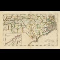 150 Antique Maps North Carolina State History Atlas Treasure Hunting
