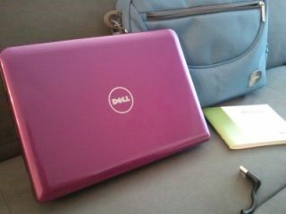 Dell Inspiron Mini 1011 Pink Laptop Netbook Slightly Used