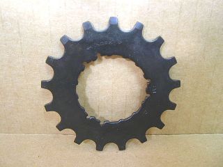 These sprockets are all new and unused, as they show no signs of wear