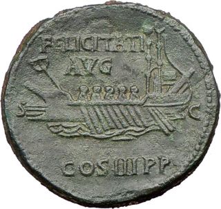  Sestertius RARE Authentic Ancient Roman Coin SHIP David R Sear