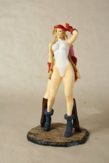Street Fighter Cammy Delta Red White Variant Statue New