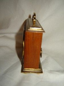 Vtg Remembrance Alarm Clock Music Box Oh What A Beautiful Morning