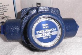 Delavan Cast Iron 4 Roller Pump 9 2 GPM 150 PSI 4400C