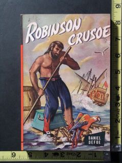  Inc Giant Junior Classics Robinson Crusoe Book by Daniel Defoe