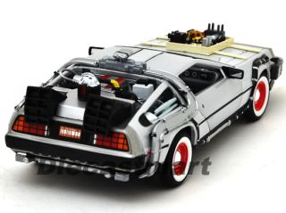 Welly 1 24 DeLorean Time Machine Back to The Future Part 3 Diecast