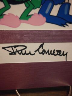 Tim Conway Autograph Spongebob Barnacle Boy Display Signed Signature