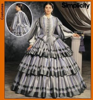 Simplicity 9761 Historical Civil War Day Dress Pattern
