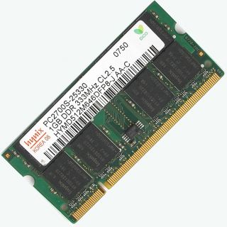 1GB PC2100 PC2700 DDR SODIMM SDRAM Laptop Memory