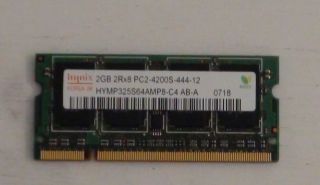2GB DDR2 SODIMM Laptop Memory Ram PC2 4200 PC 533MHz notebook 200 pin