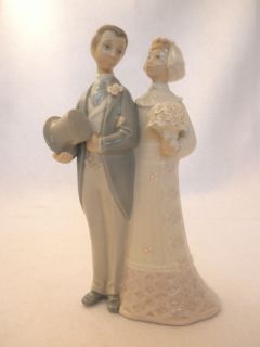  Figurine Wedding Bride Groom 4808 Boda de Antano 