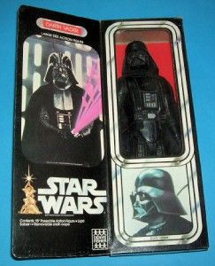 STAR WARS 1977 rare Denys Fisher boxed 12 Darth Vader figure/doll, UK