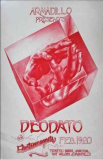 Ken Featherston Poster Deodato Armadillo HQ 1975