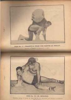 100 Llaves de Lucha Libre Old Wrestling Book ¡RARE