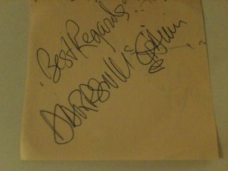 Darren McGavin D 2006 Actor Signed Cut Autograph