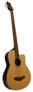 Natural DeRosa Acoustic Electric Bass Guitar with 4 Band EQ