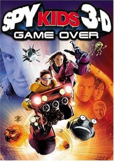 Spy Kids 3 Game Over (DVD, 2004, Includes both 2 D and 3 D Versions)