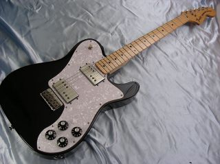 2005 Fender Telecaster Deluxe 72 Reissue 1972 Tele RI Black