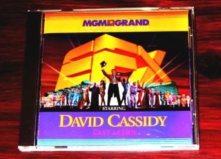 EFX DAVID CASSIDY CD ORIG CAST SOUNDTRACK NEW VEGAS MGM GRAND
